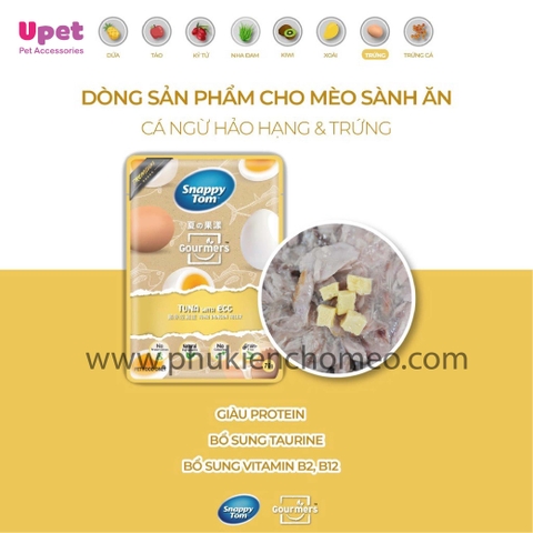 Pate Cho Mèo Snappy Tom Vị Trái Cây 70g
