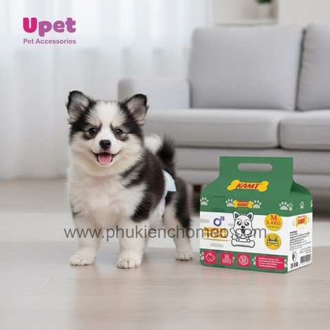 Bỉm quần KAMT cho chó cái | Nhiều size, thấm hút tốt, hạn chế mùi