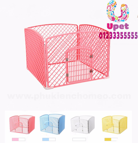 Quây nhựa 4 tấm 96*96*75cm BP161