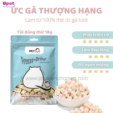 Thức ăn đông khô PetQ
