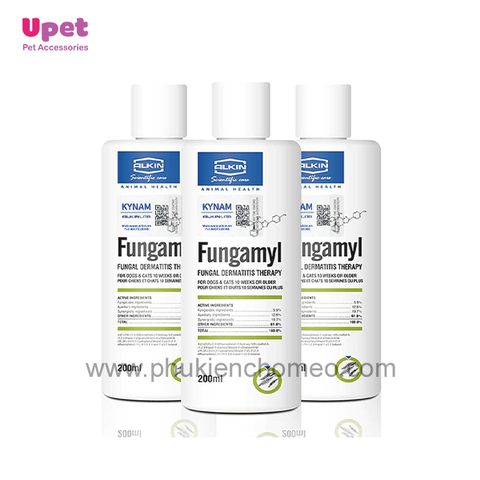 Dầu tắm Alkin Fungamyl trị nấm, vảy gàu 200ml