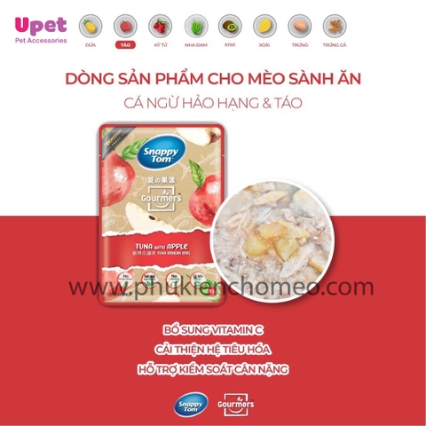 Pate Cho Mèo Snappy Tom Vị Trái Cây 70g