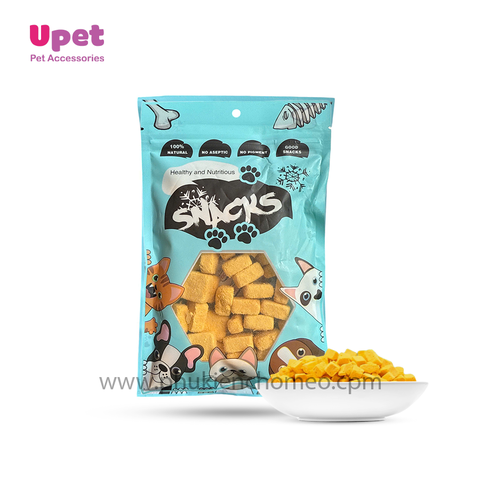 Viên lòng đỏ trứng thịt gà sấy lạnh 50g - 2026