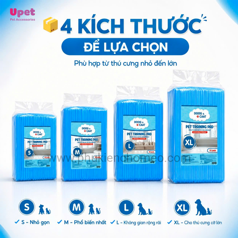 Tấm lót vệ sinh Doog & Caat Sticker cho chó mèo