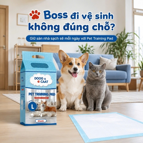 Tấm lót vệ sinh cho thú cưng Doog&Caat