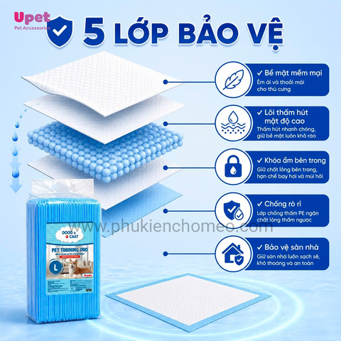 Tấm lót vệ sinh Doog & Caat Sticker cho chó mèo