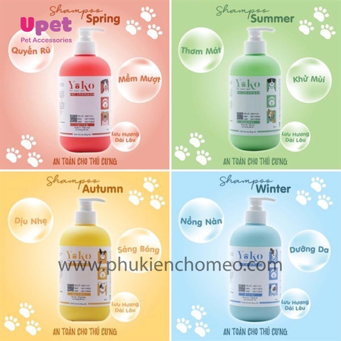 Sữa tắm yoko 450ml cho chó mèo