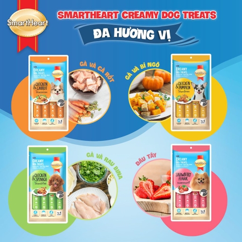 Súp thưởng cho chó SmartHeart – Món quà dinh dưỡng thơm ngon từ Thái Lan