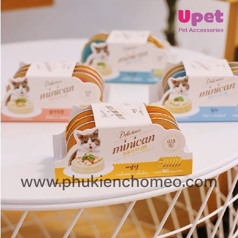 Pate Cho Mèo Minican Hàn Quốc dạng lon 30g dành bổ sung dinh dưỡng