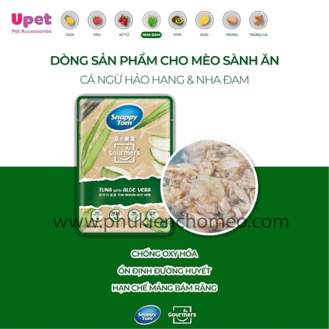 Pate Cho Mèo Snappy Tom Vị Trái Cây 70g