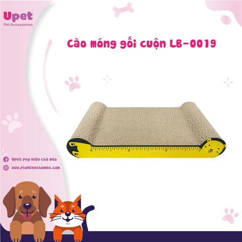 Cào móng gối cuộn LB-0019 yellow-42