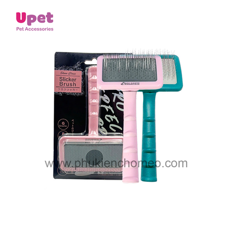 Lược Cong Dual Star - Đinh Mềm ( hồng&Xanh)