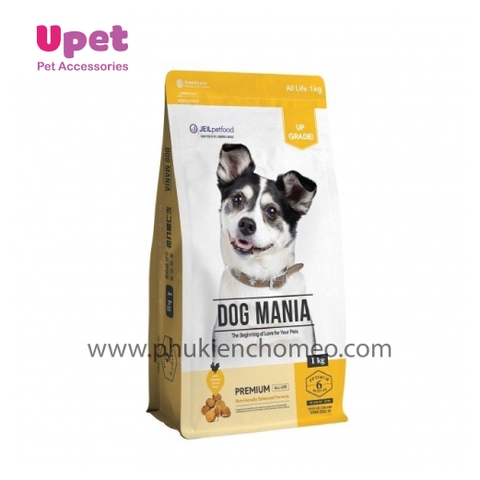 Thức ăn hạt cho chó Dog Mania túi 1kg cho mọi lứa tuổi