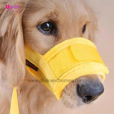 Rọ mõm vải lưới thoáng khí cho chó size S–L