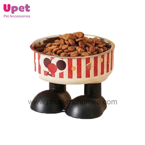 Bát cao 2 chân có dây đeo + inox cw388-1