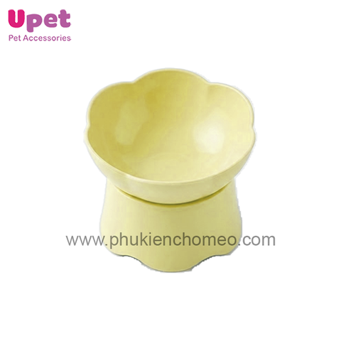 Bát đơn cổ cao hình hoa chống gù 116