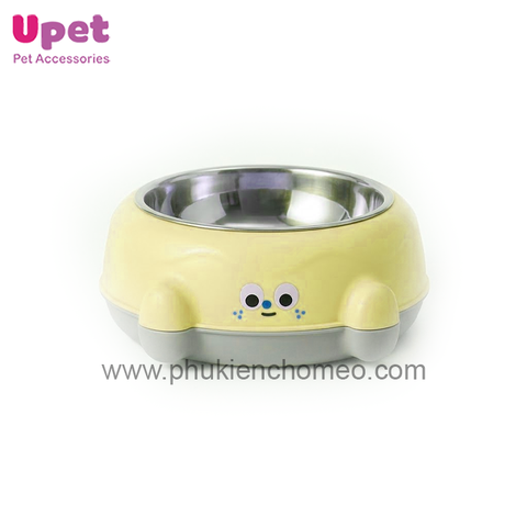 Bát đơn mắt to đáng yêu + inox 7002-1