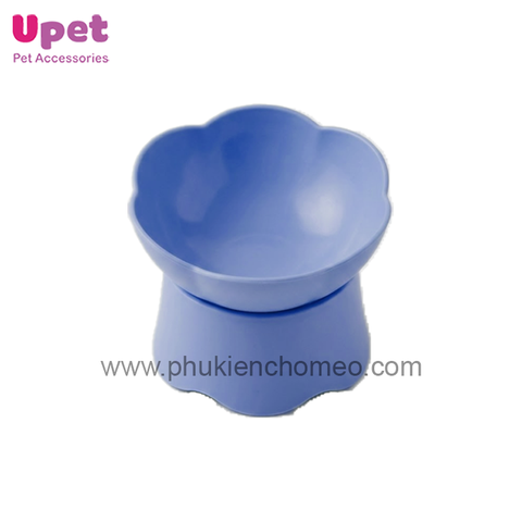 Bát đơn cổ cao hình hoa chống gù 116