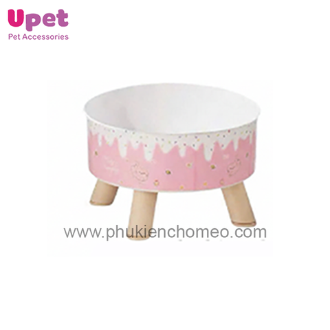 Bát chống gù 4 chân màu kem (đóng hộp, không inox) cw385