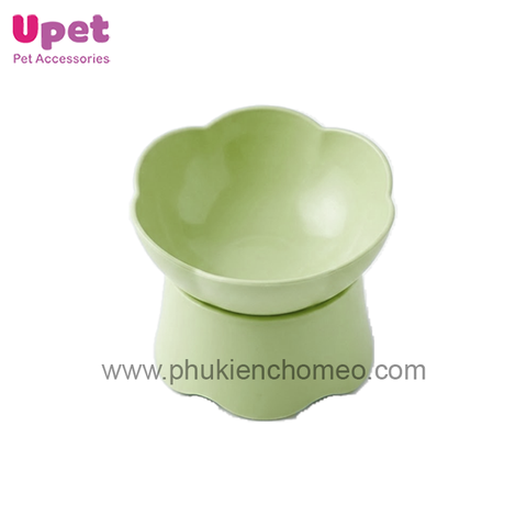 Bát đơn cổ cao hình hoa chống gù 116