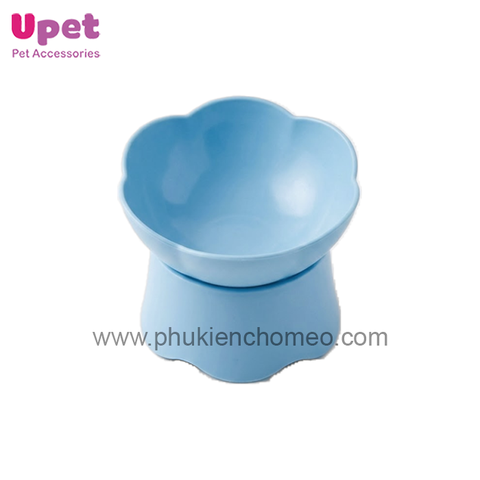 Bát đơn cổ cao hình hoa chống gù 116