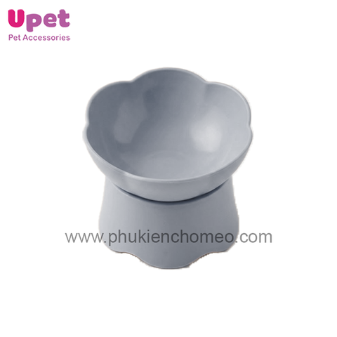 Bát đơn cổ cao hình hoa chống gù 116