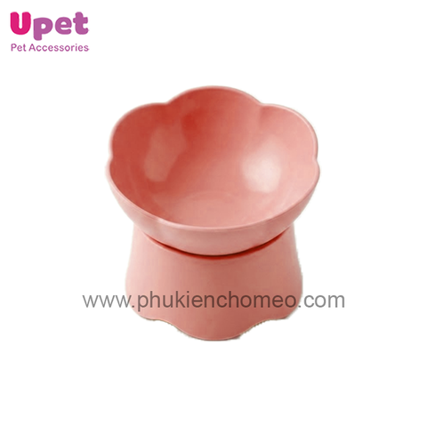 Bát đơn cổ cao hình hoa chống gù 116