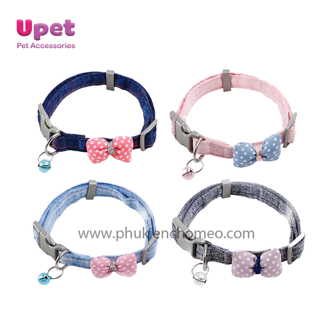 KN Vòng cổ nơ chấm bi lót cotton có móc Z - 1.0cm - 183319
