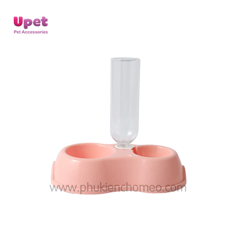 Bát đôi kèm bình nước tự động 28.5*17cm - 122212