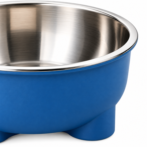 Bát nhựa đơn họa tiết chân bầu trời (lòng inox)