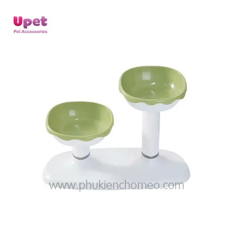Bát đôi hình kem 18cm, có thể điều chỉnh chiều cao - 07A1113