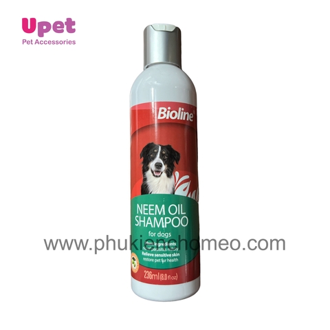 Bioline Sữa tắm tinh dầu cây neem cho cún yêu