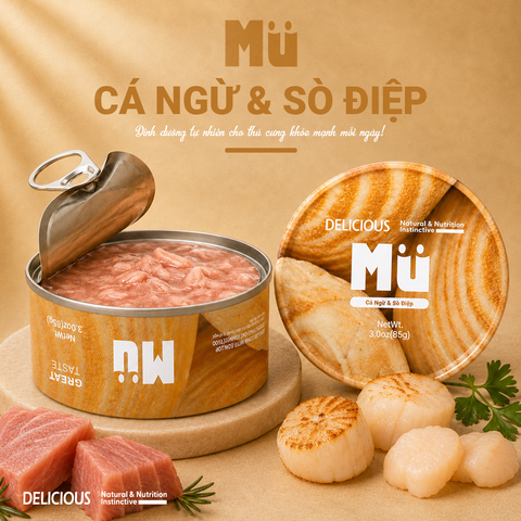 Muller - Thức ăn đóng hộp cho mèo - 85g - 6 vị