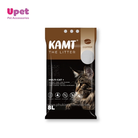 Cát đất sét cho mèo KAMT - Vị Chanh & Cafe  (8L)