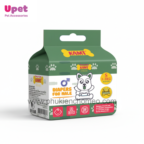 Bỉm quần KAMT cho chó đực | Giải pháp kiểm soát vệ sinh hiệu quả, tiện lợi