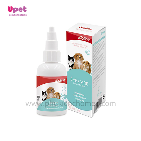 Dung dịch vệ sinh mắt Thú Cưng - Thương hiêu Bioline 50ml