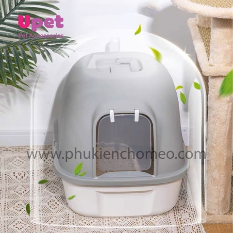 Nhà vệ sinh mèo PET AIR XDB-447 có khay rút, dễ dàng vệ sinh