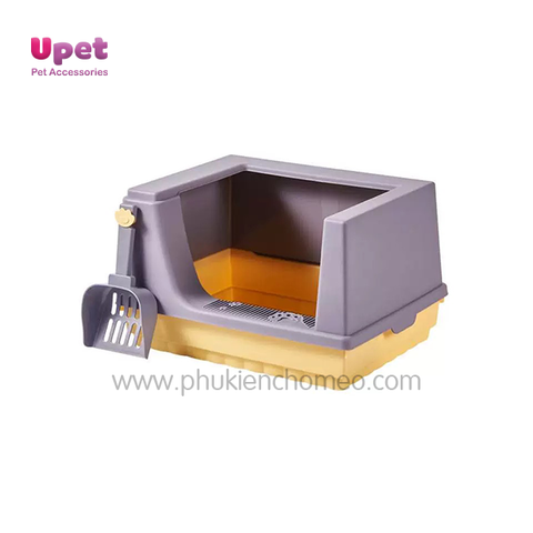 Khay vệ sinh mèo chống văng cát 2 size cho mèo