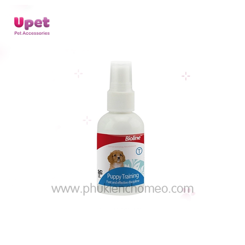 Dung dịch xịt hướng dẫn chó đi vệ sinh đúng chỗ  Bioline 50ml