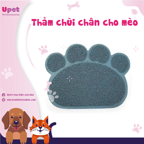 Thảm chùi chân cho mèo