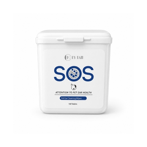 Khăn ướt vệ sinh tai thú cưng SOS – 100 miếng