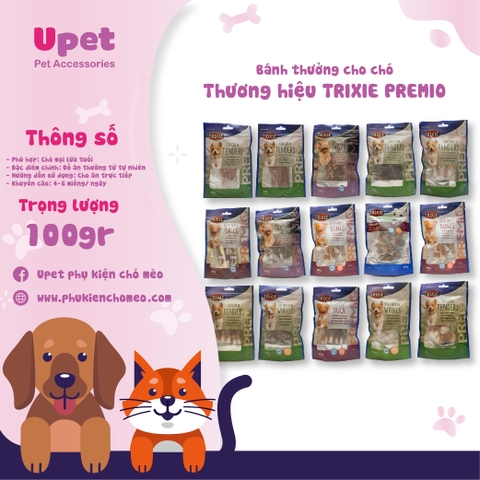 Bánh thưởng cho chó –Thương hiệu  TRIXIE PREMIO