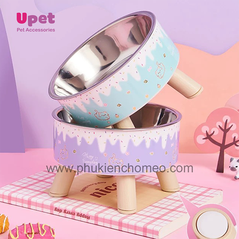 Bát chống gù 4 chân màu kem có inox (đóng hộp)cw385-1