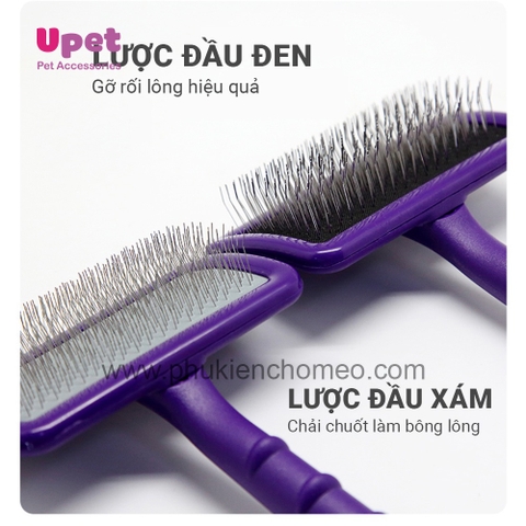 Lược Cong Dual Star - Đinh Mềm ( hồng&Xanh)