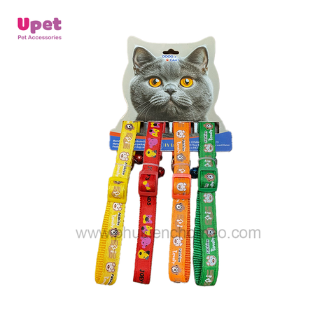 Doog&Caat Vòng cổ hoạ tiết hoa kèm chuông 1.5cm (SP782)