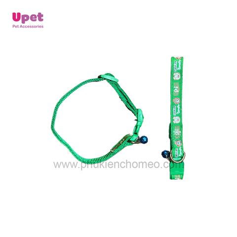 Doog&Caat Vòng cổ hoạ tiết hoa kèm chuông 1.5cm (SP782)