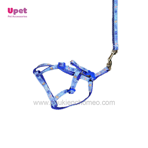 Doog&Caat dây dắt yên ngựa hoạ tiết 1.0cm ( 10c/ túi )