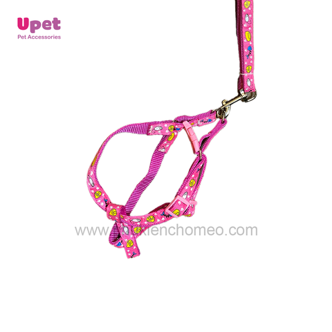 Doog&Caat Dây dắt yên ngựa hoạ tiết 1.5cm ( 10c/ túi )