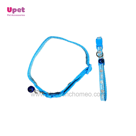 Doog&Caat Vòng cổ hoạ tiết hoa kèm chuông1.0cm (SP781)