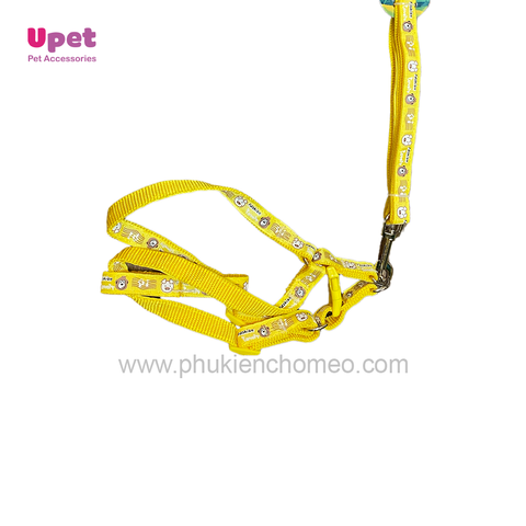 Doog&Caat Dây dắt yên ngựa hoạ tiết 1.5cm ( 10c/ túi )